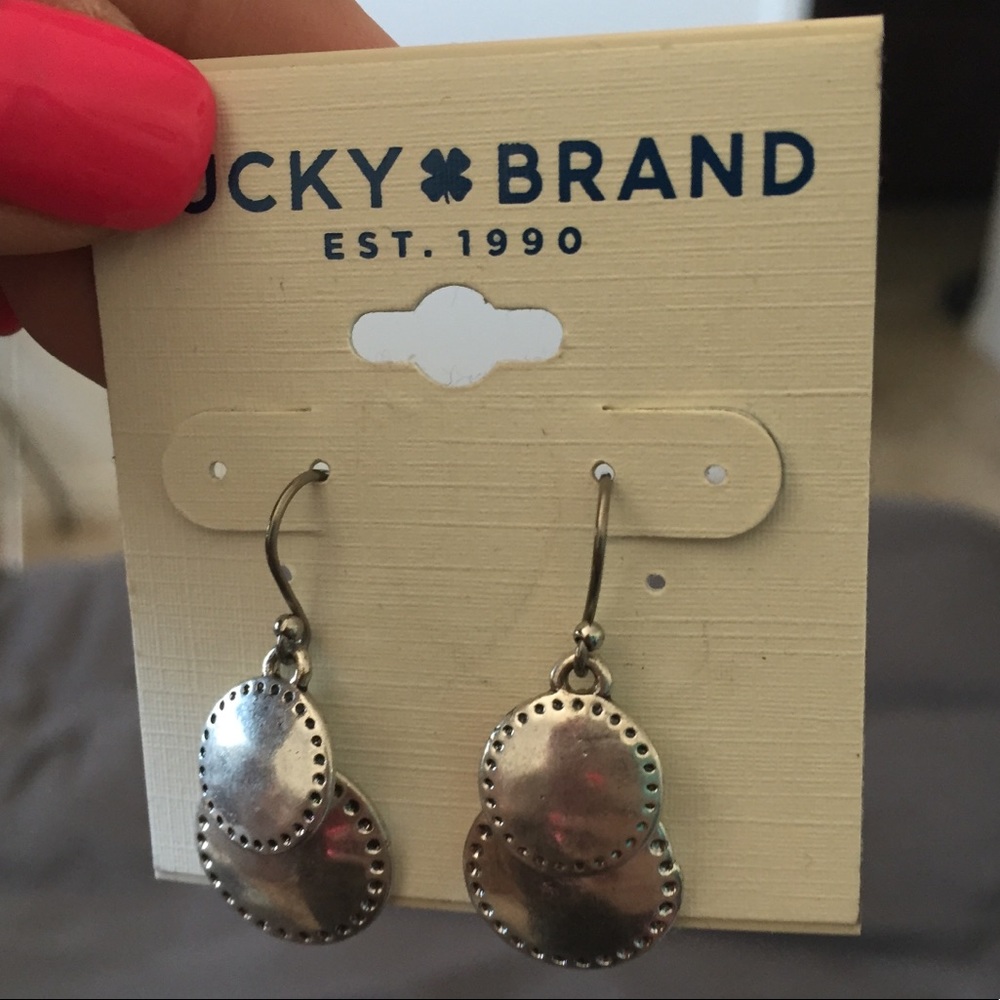 Lucky brand earrings.